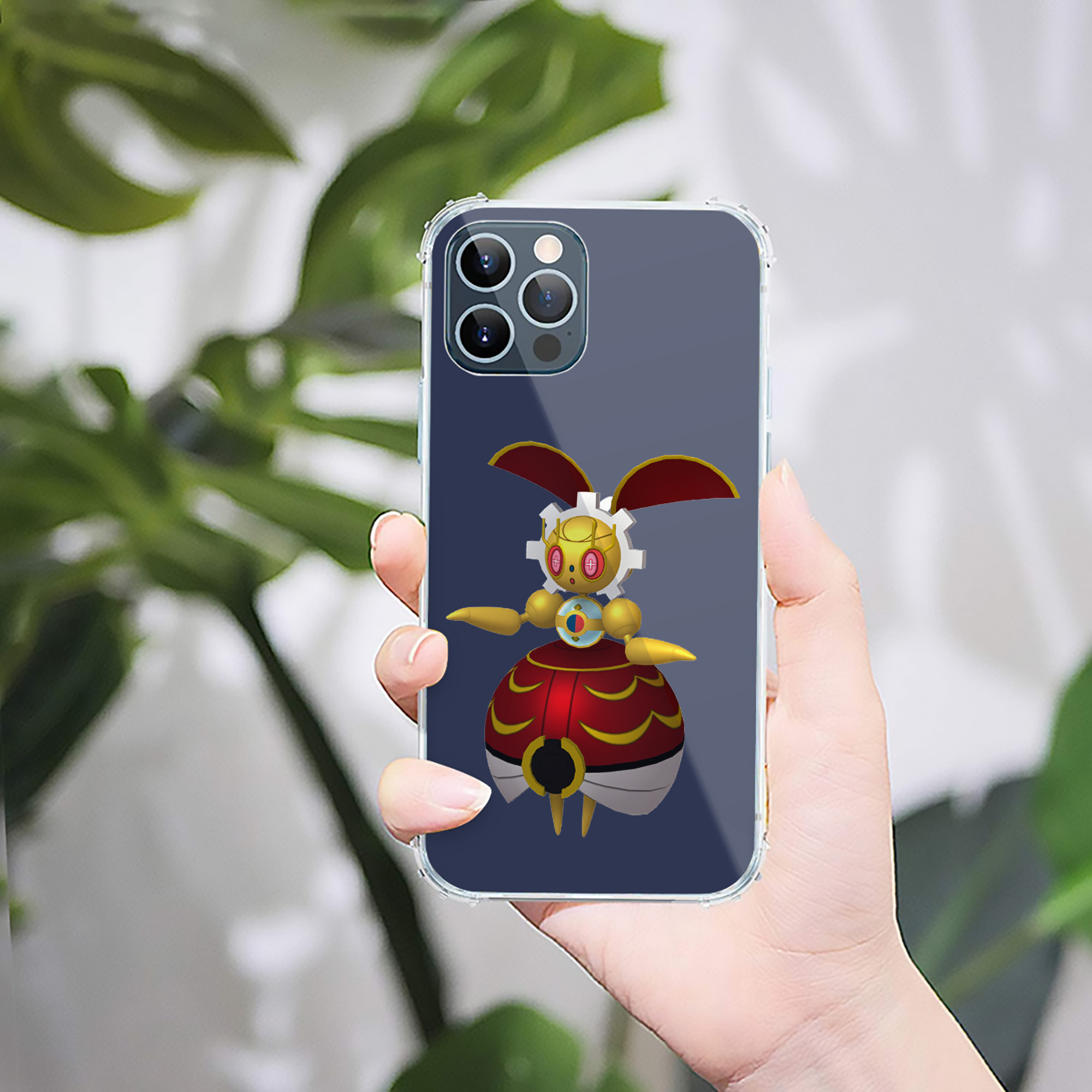 （画像用） ポケットモンスター Pokémon 【iPhone 12シリーズ対応】透明スマホケース（クリアソフトケース）